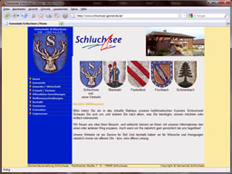 Browserscreenshot Gemeinde Schluchsee